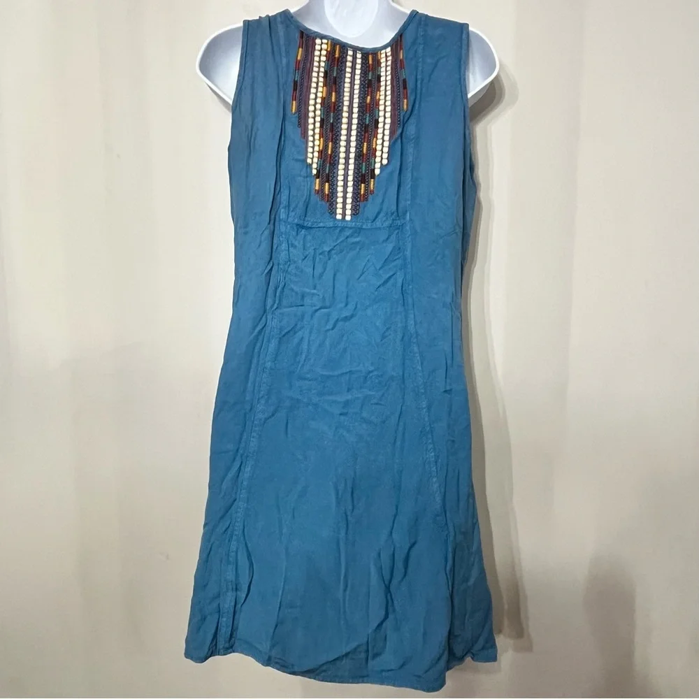 Parsley & Sage‎ Dress M Aztec Southwest Sleeveless Summer Hippie Lightweight - Picture 3 of 6